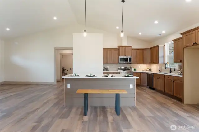beautiful chef's kitchen