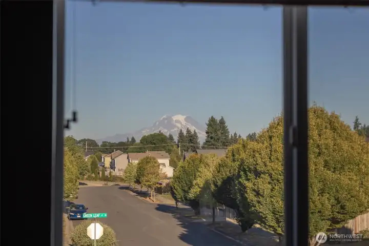 Mountain views from Bedroom #2.
