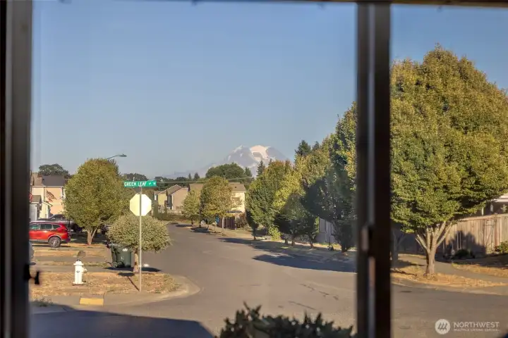 Mountain views from Bedroom #3