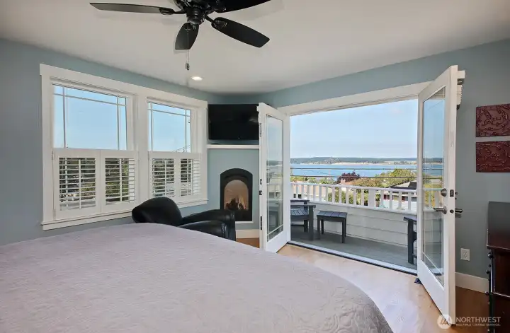 Relax and just enjoy the gentle sea breeze and views.