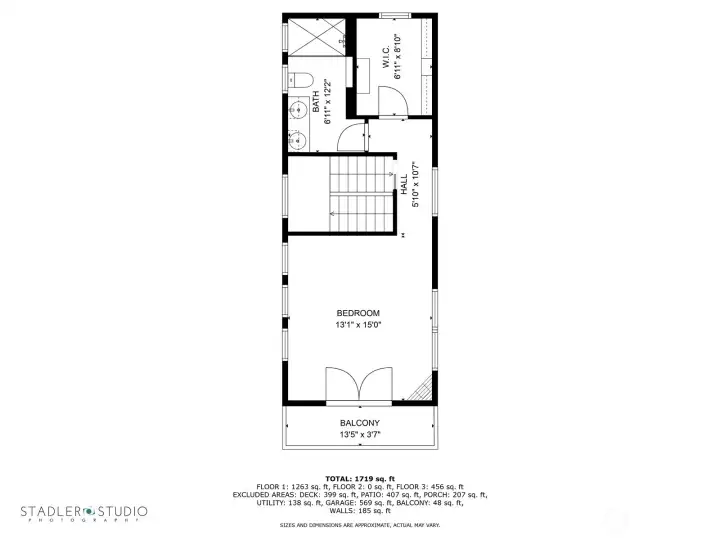 Second floor plan.