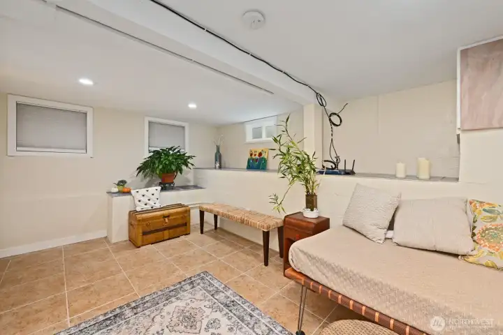 Lower level bedroom