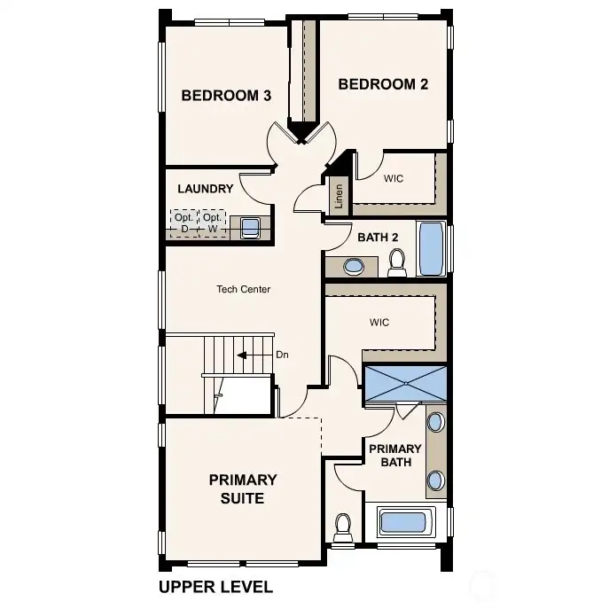 GRIFFIN Plan - Upper Floor - Marketing