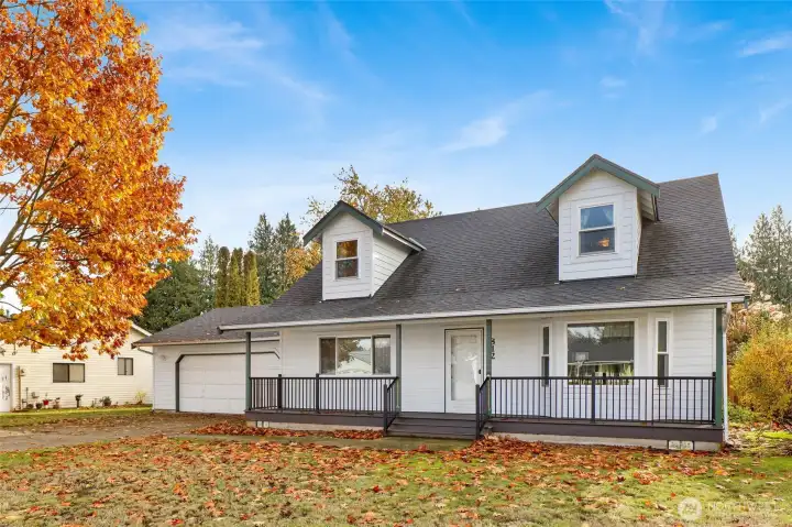 Sporting a new roof, new cement plank siding and a new front porch; move right in and update at your own pace—this Lynden home is a perfect canvas for your style.