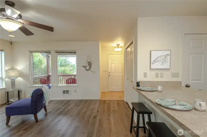 Bright, open floor plan