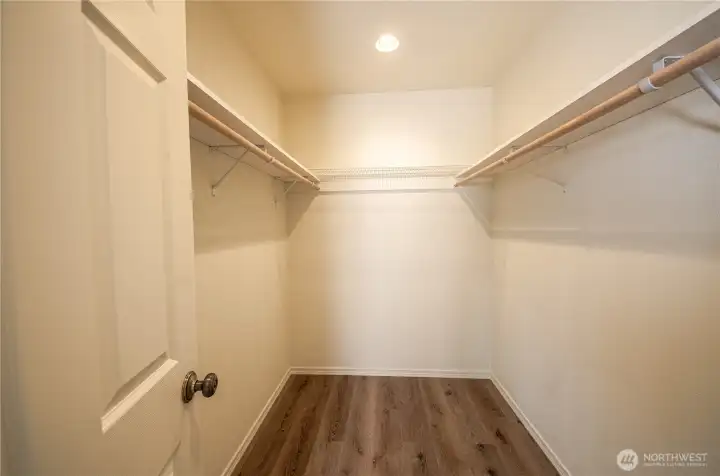 Large walk-in closet