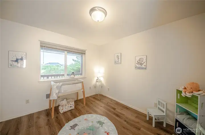 2nd bedroom is also ideal as a craft room or office