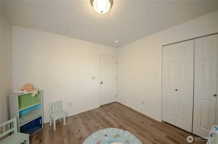 2nd bedroom is also ideal as a craft room or office