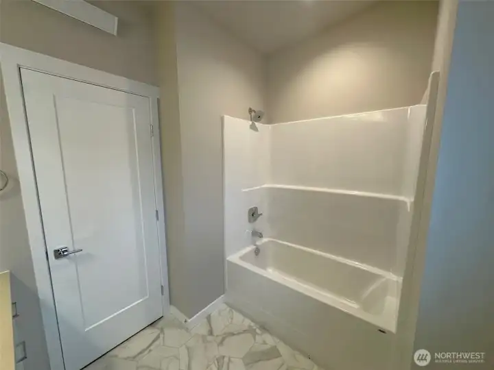 Upstairs full bath