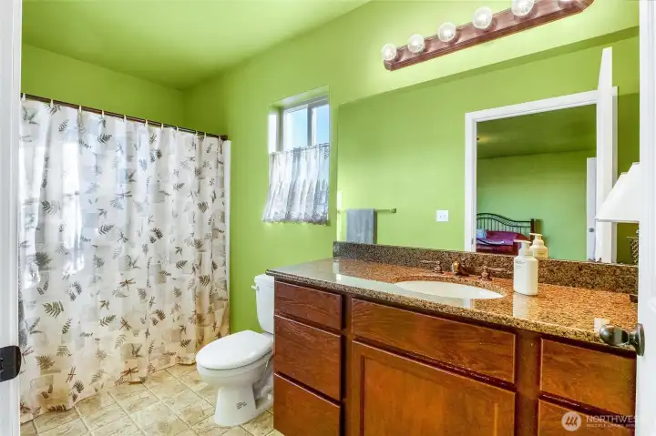 Bathroom off primary bedroom.
