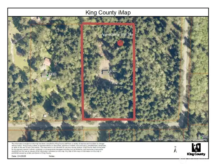Approximate Well Site