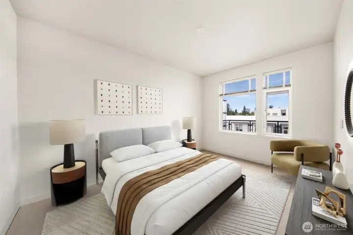 VIRTUALLY STAGED -  This comfortable condo offers a snug retreat with just the right amount of space to relax, recharge, and enjoy everyday living