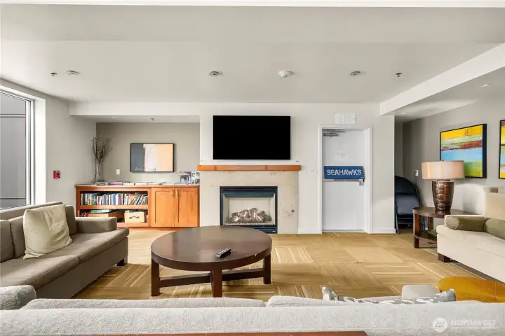 Planning a bigger get-together? Residents can reserve the spacious community room—perfect for entertaining beyond your own living space