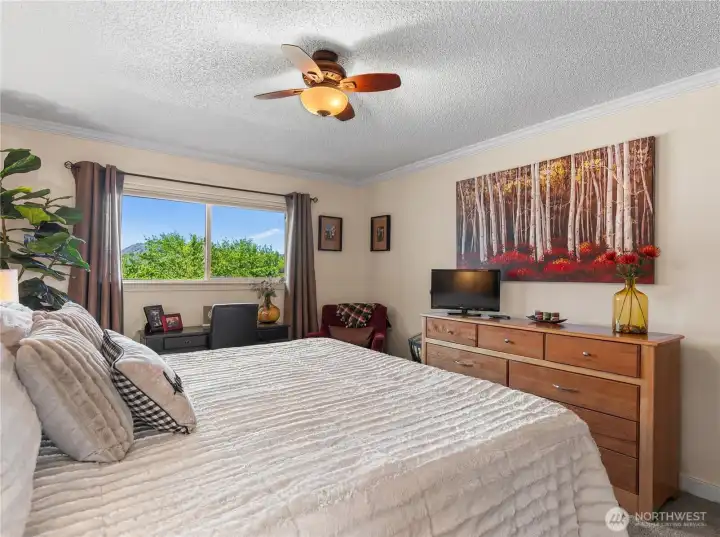 Wonderful views from the master