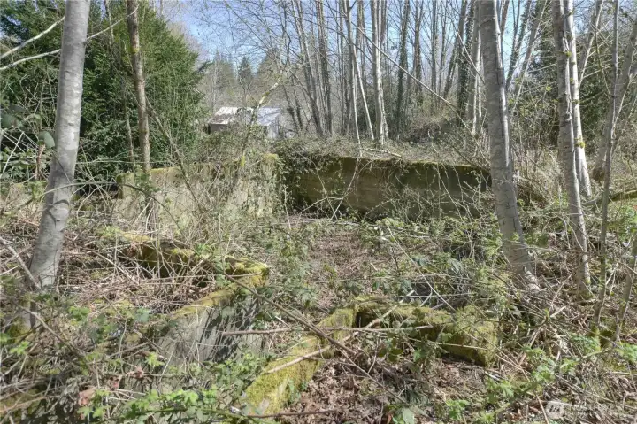 Old Foundation from 1920's era house.Please be careful.