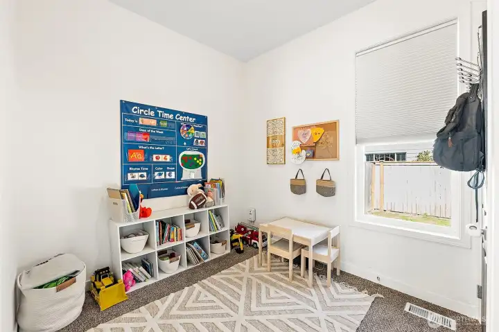 Main floor first bedroom