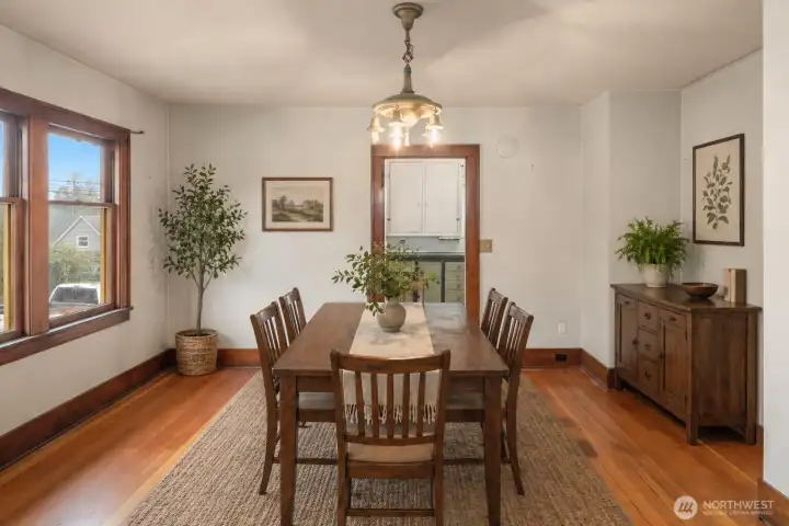 Dining Room. Virtually Staged.