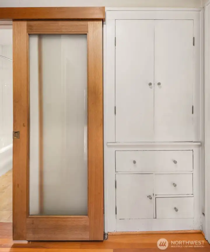 Built-In Storage Space.