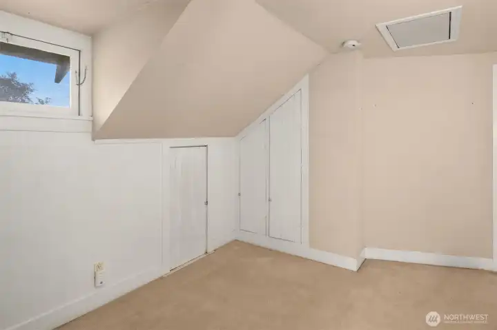 Loft Space Upstairs.