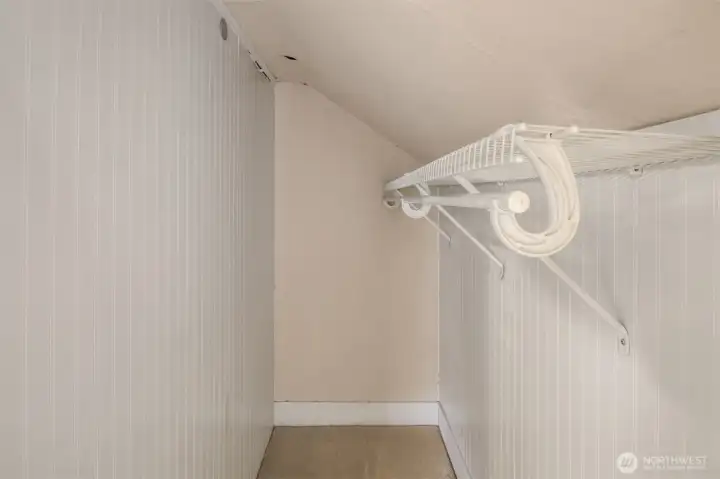 Closet Space In In Bedroom.