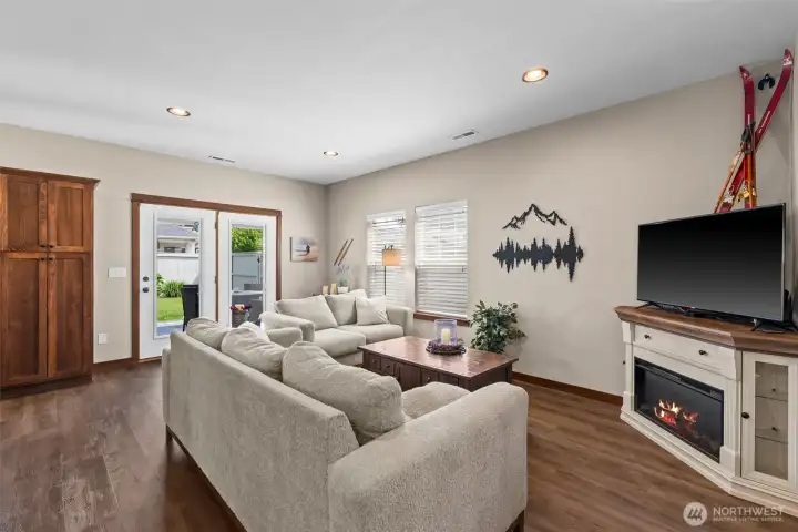 Cozy comfortable living space