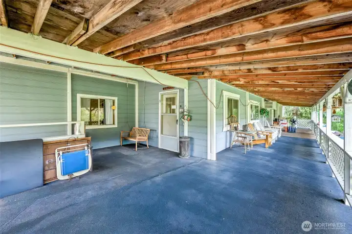 Covered deck