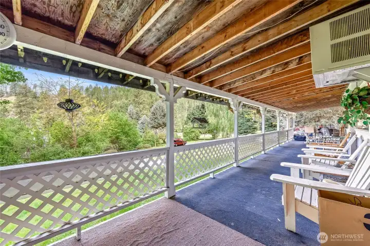 Covered deck