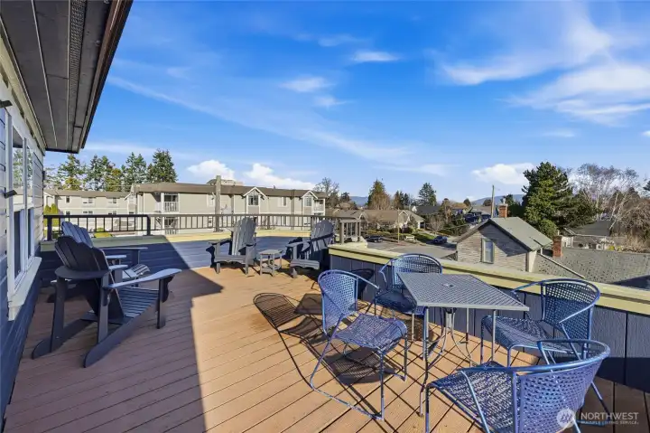 Apartment deck