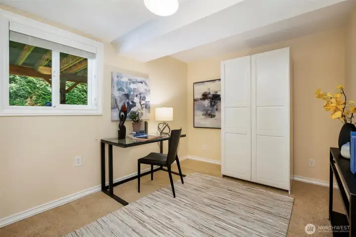 Lower Level Fourth Bedroom or Den