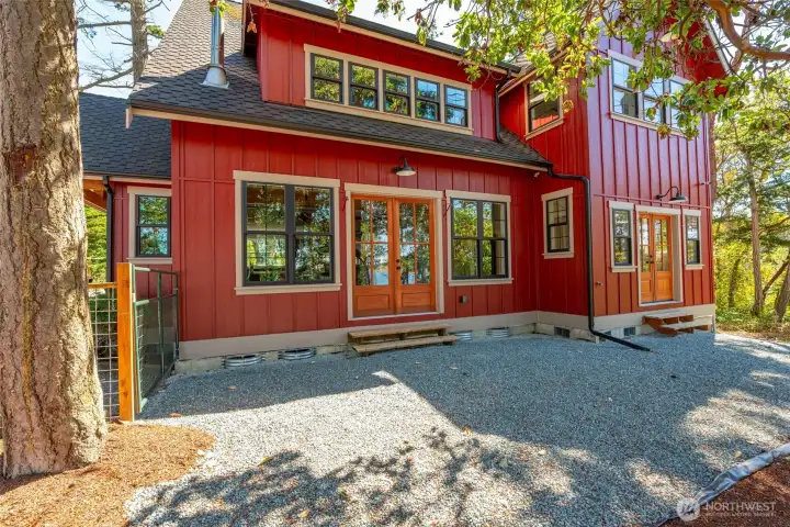The big red house on Madrona Way! The big red house on Madrona Way!