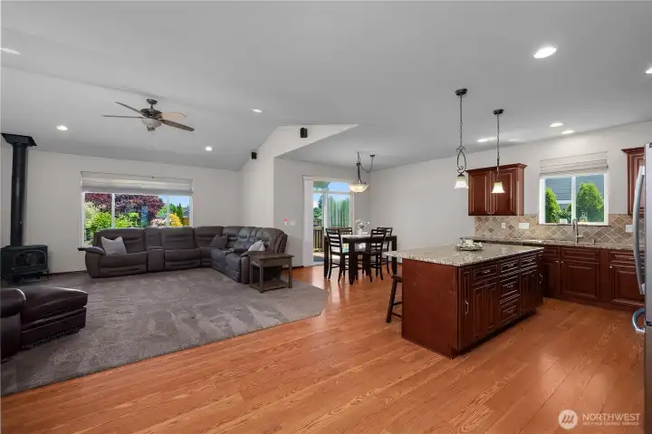 Open floor plan
