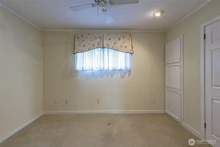 Main floor primary bedroom