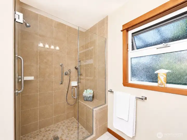 Primary bathroom shower Primary bathroom shower