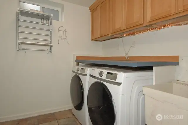 Laundry room with newer washer/dryer
