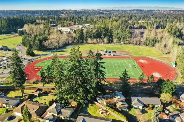 Walk to beautiful schools just 1 block over.