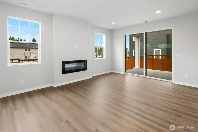 Interiors photos of Homesite 8.