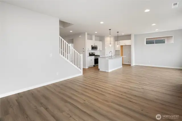 Interiors photos of Homesite 8.