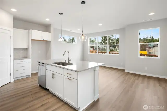 Interiors photos of Homesite 8.
