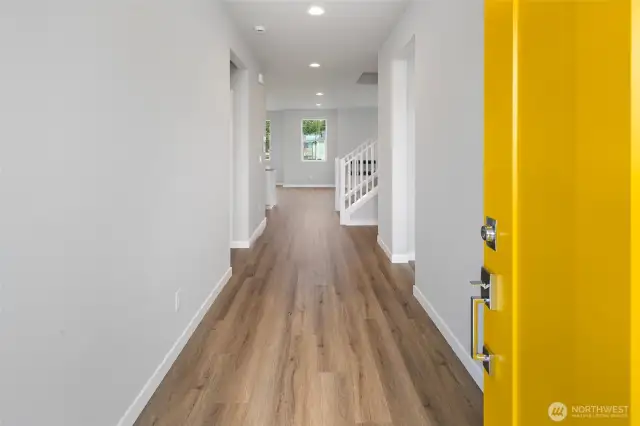 Interiors photos of Homesite 8.