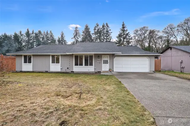 Here is the rambler you have been waiting for, on a large corner, fully fenced lot!