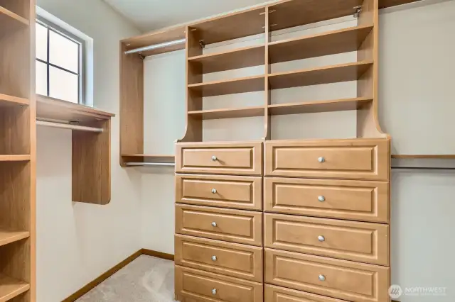 Walk in Closet - Master Bed