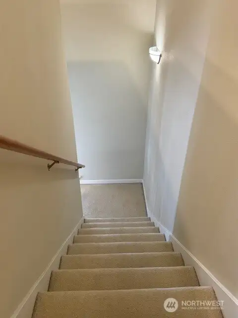 Stairwell to upper floor.
