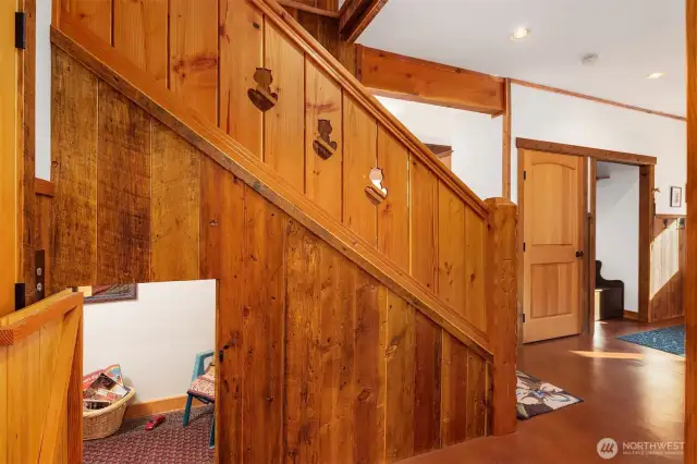 Stairway leading to Daylight basement