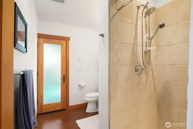 Lower level 3/4 Bath with access to Pool