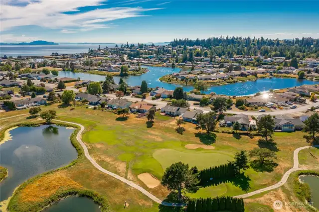 Amenities of Birch Bay Village -- 9 hole golf course
