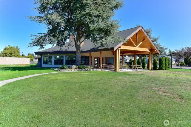 Amenities of Birch Bay Village -- clubhouse/community building