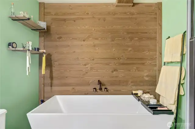 When you are serious about soaking in a bath tub...this is the bath tub!