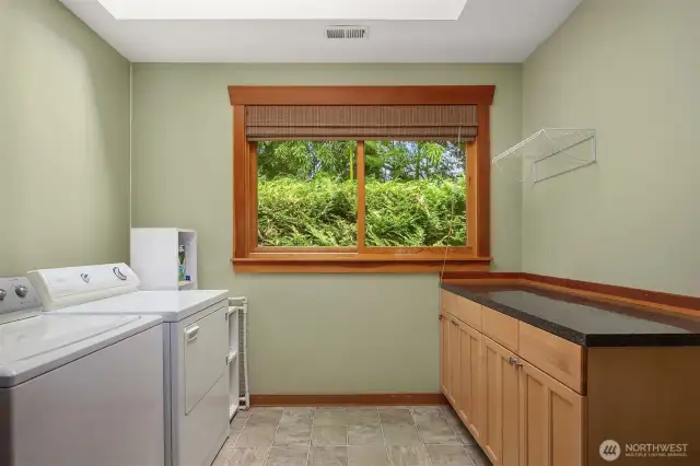 Laundry room.