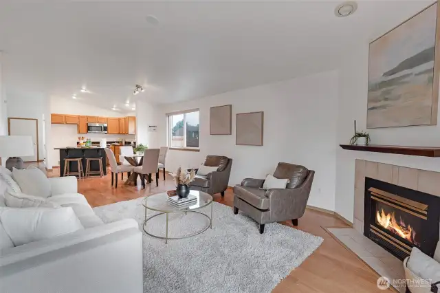 Full view of the open layout.