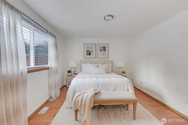 Enjoy living with everything on a single level.